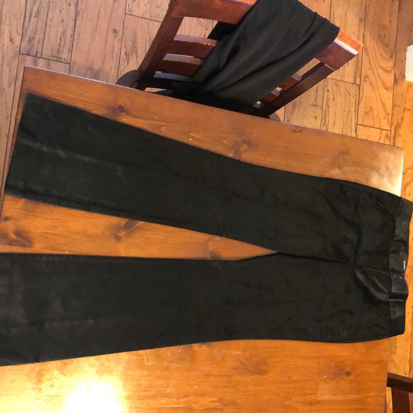 Body by Victoria Black Velvet Pants - Picture 4 of 5